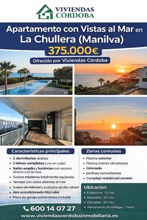 Apartamento en la Chullera Malaga