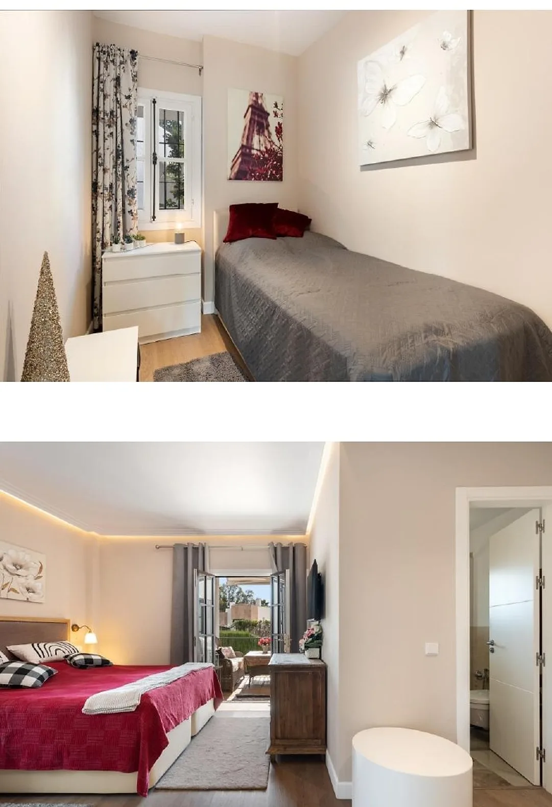 Dormitorios – Apartamento en Planta Baja en Nueva Andalucía