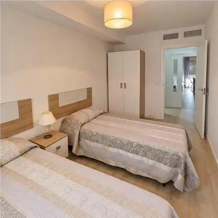 Dormitorio del apartamento en venta en Ciudad Jardín