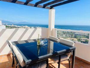 Venta Atico Balcones Hidalgos en Malaga, Manilva, a 300 mts de la playa, 2 d, 2 b, piscinas, padel, cochera, trastero, Pide cita ahora