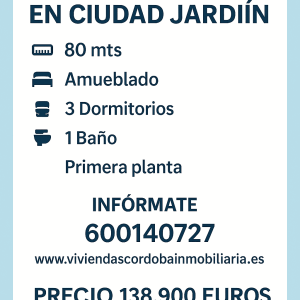 Piso en Calle Jose Maria Valdenebro