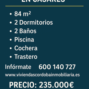 Venta Apartamento en Casares Sol 2 dormitorios